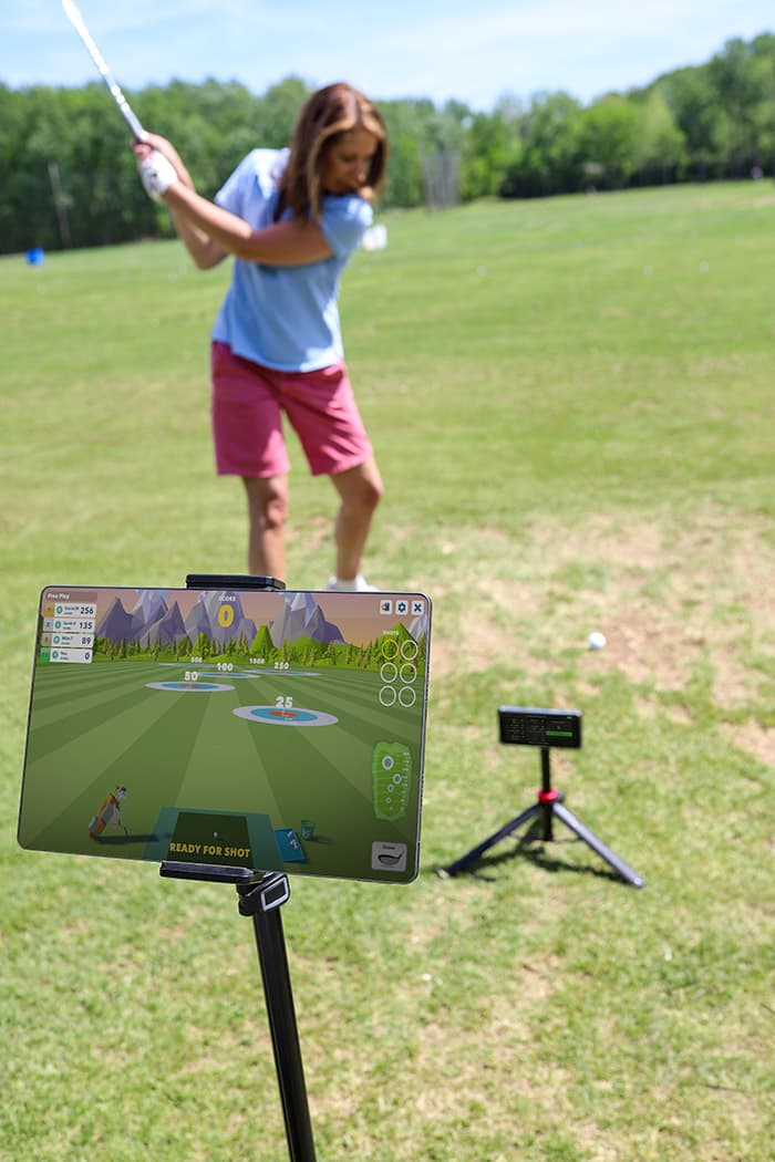 Tablet displaying ChipIn course view