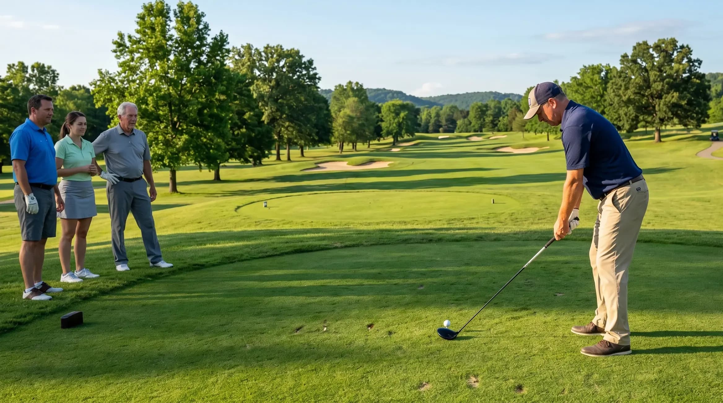 Charity scramble event