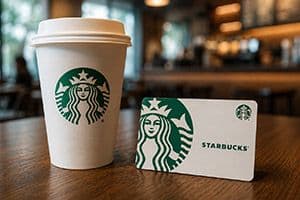 Starbucks $25 Gift Card
